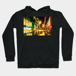 York City Shambles At Night Hoodie